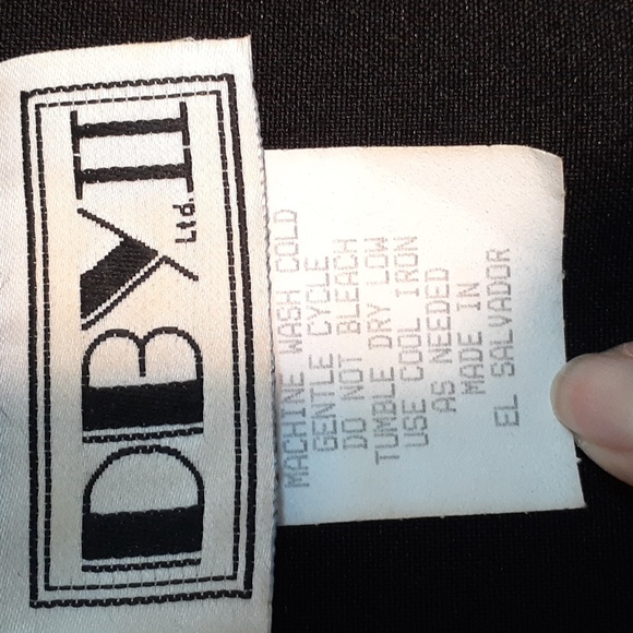 Vintage DBYII womens unique button top or light jacket size 3X - Picture 5 of 7